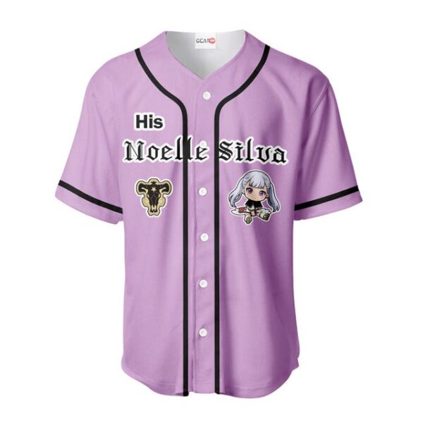 His Noelle Silva Baseball Jersey Custom Name