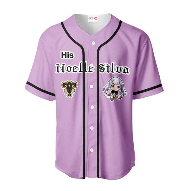 His Noelle Silva Baseball Jersey Custom Name