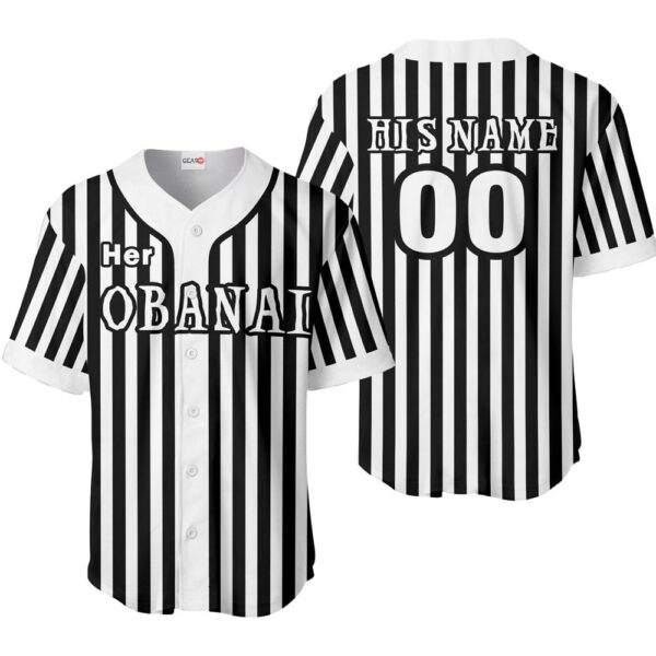 Her Obanai Iguro Baseball Jersey Custom Name