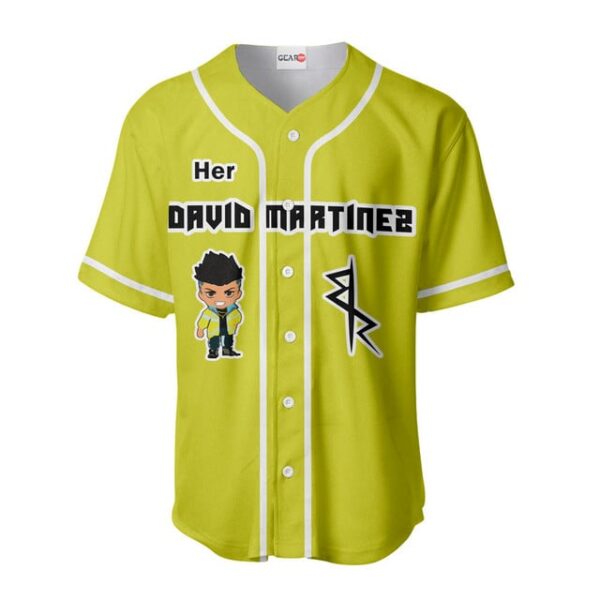 Her David Martinez Baseball Jersey Custom Name