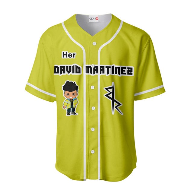 Her David Martinez Baseball Jersey Custom Name