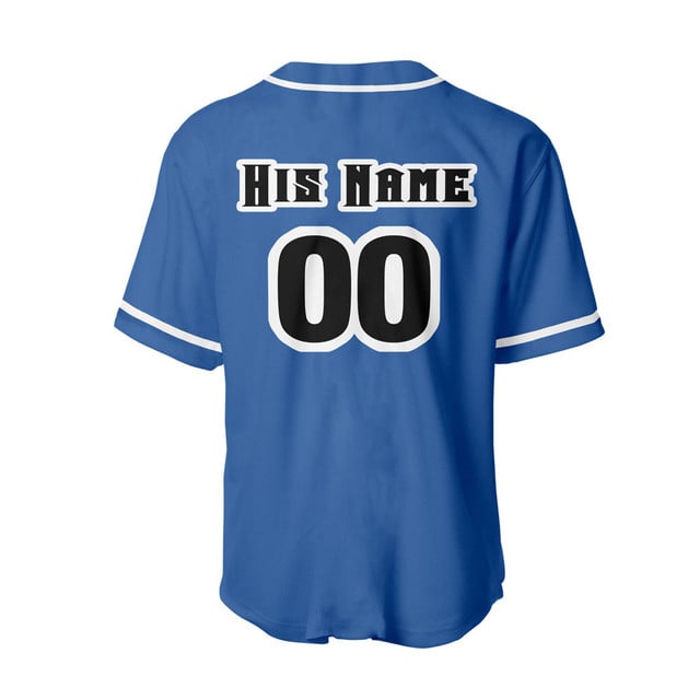 Her Jellal Fernandes Baseball Jersey Custom Name