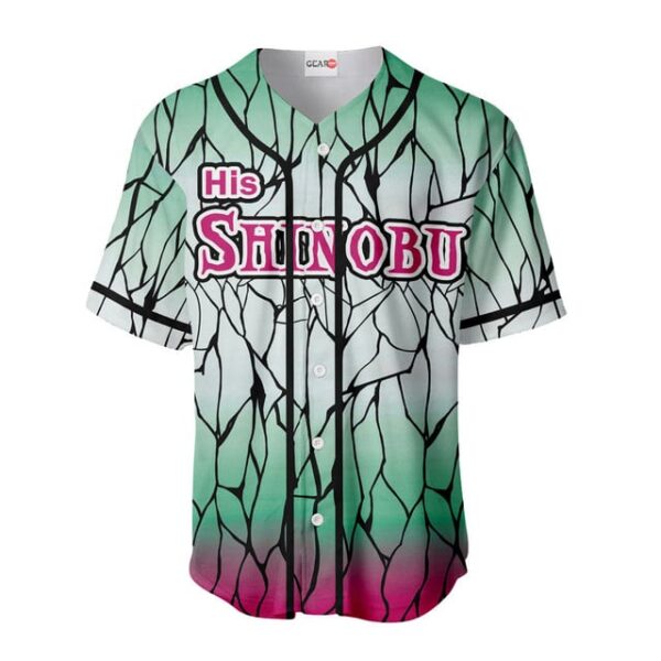 His Shinobu Kocho Baseball Jersey Custom Name