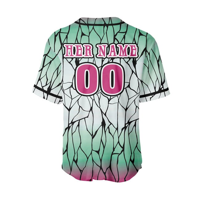 His Shinobu Kocho Baseball Jersey Custom Name