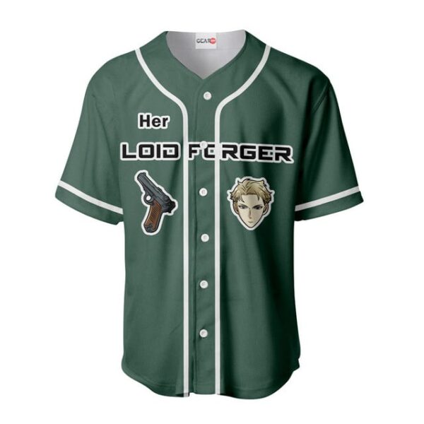 Her Loid Forger Baseball Jersey Custom Name