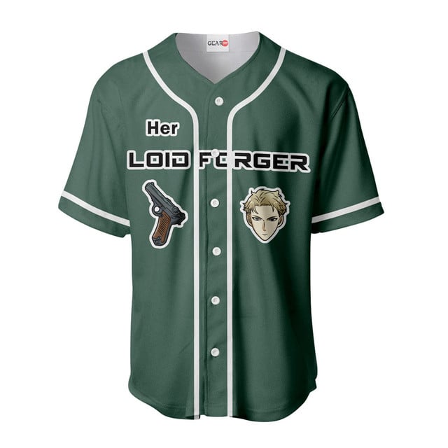 Her Loid Forger Baseball Jersey Custom Name