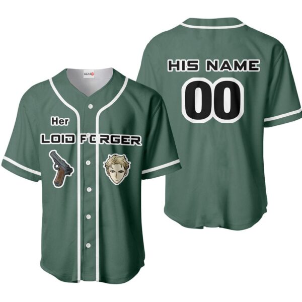Her Loid Forger Baseball Jersey Custom Name