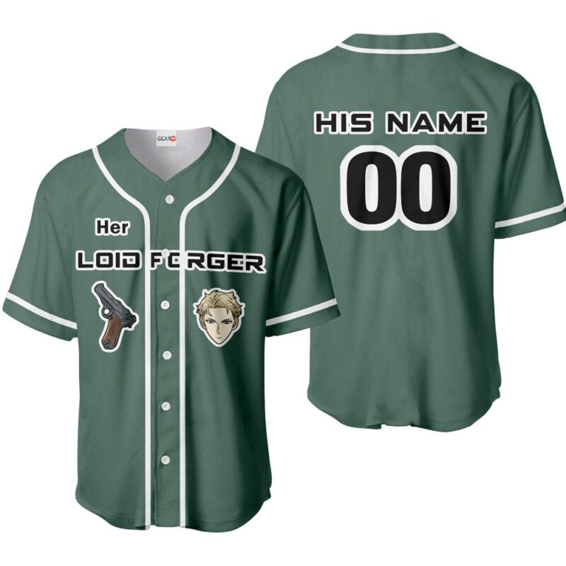Her Loid Forger Baseball Jersey Custom Name