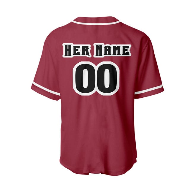 His Erza Scarlet Baseball Jersey Custom Name