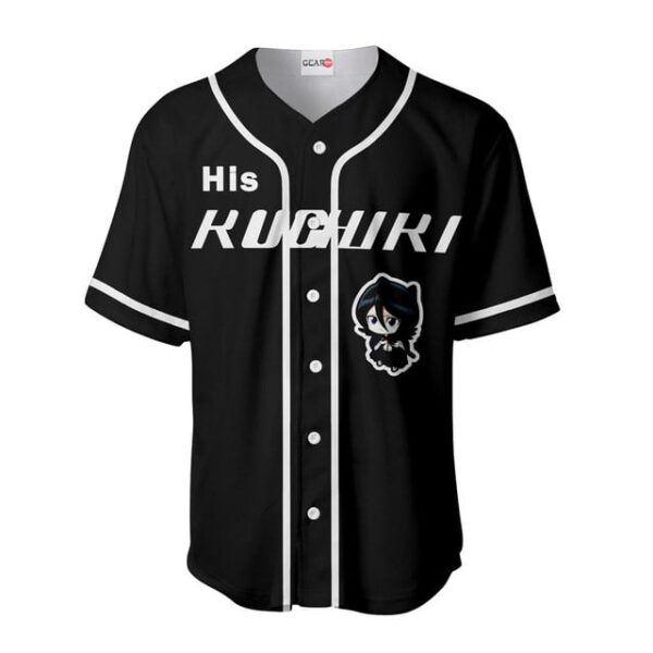 His Rukia Kuchiki Baseball Jersey Custom Name
