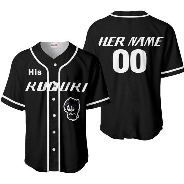 His Rukia Kuchiki Baseball Jersey Custom Name