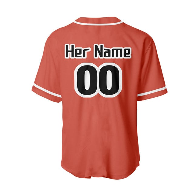 His Asuna Baseball Jersey Custom Name
