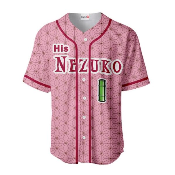 His Nezuko Baseball Jersey Custom Name