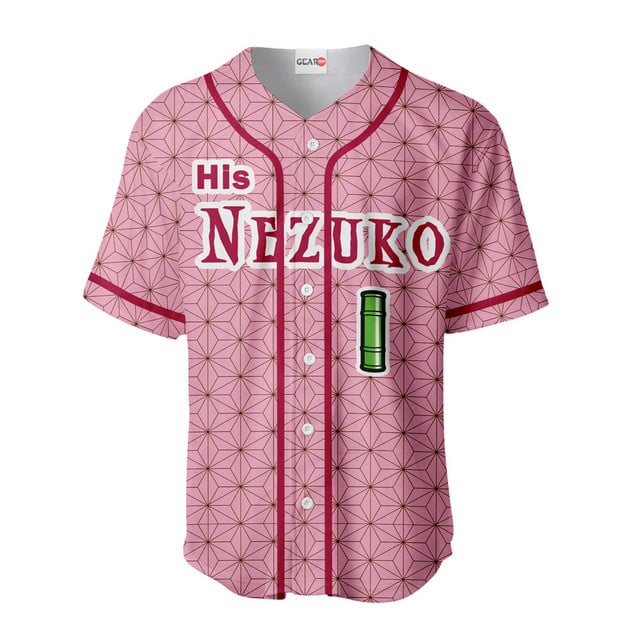 His Nezuko Baseball Jersey Custom Name