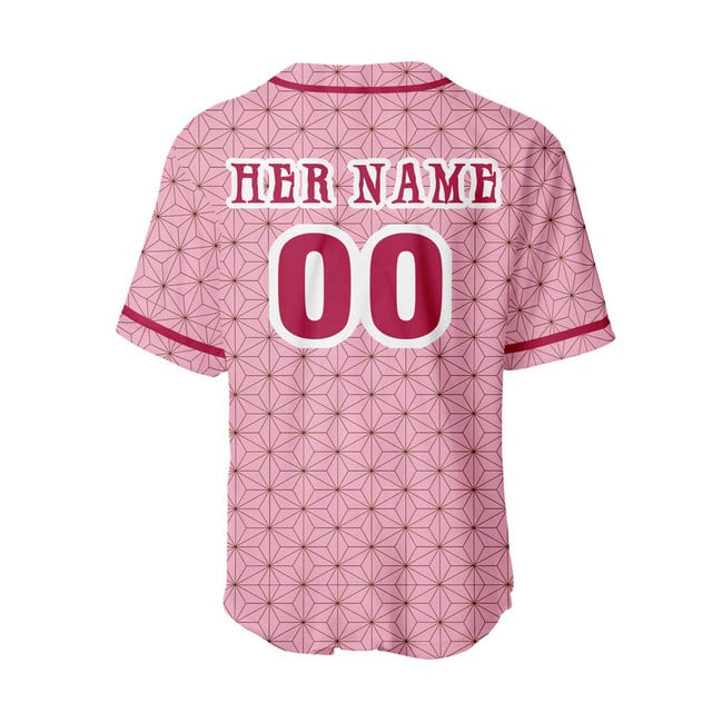 His Nezuko Baseball Jersey Custom Name