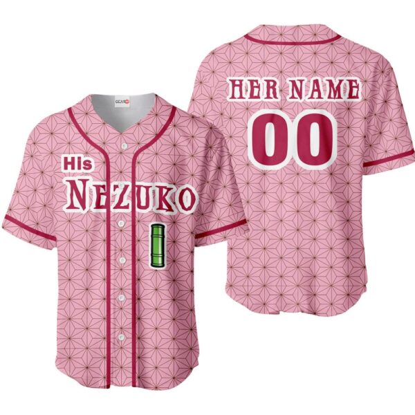 His Nezuko Baseball Jersey Custom Name