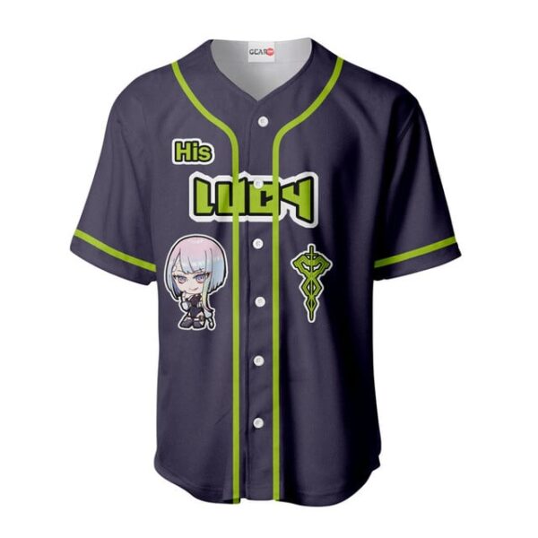 His Lucy Baseball Jersey Custom Name