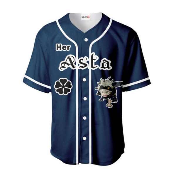 Her Asta Baseball Jersey Custom Name