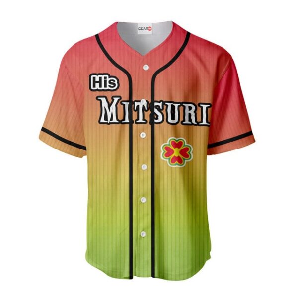 His Mitsuri Kanroji Baseball Jersey Custom Name