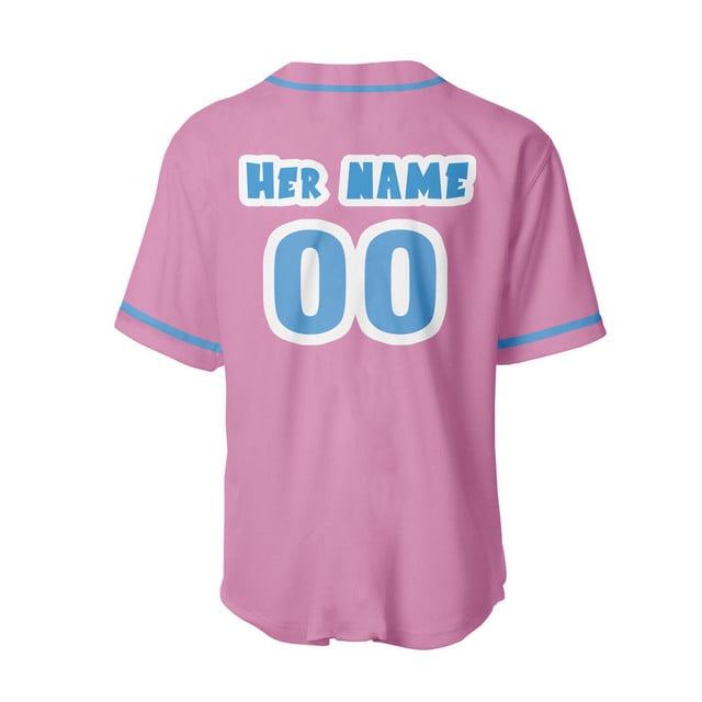 His Bulma Baseball Jersey Custom Name