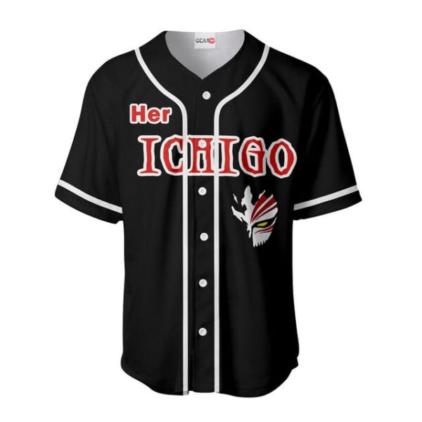 Her Ichigo Kurosaki Baseball Jersey Custom Name