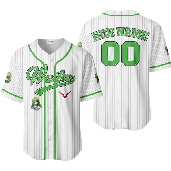 C.C. Baseball Jersey - Waifu Personalized Edition
