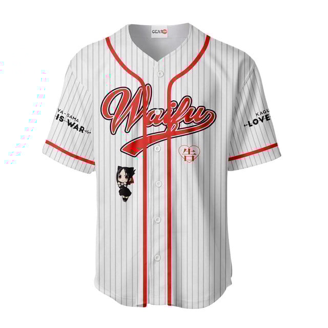 Kaguya Shinomiya Baseball Jersey - Waifu Personalized Edition