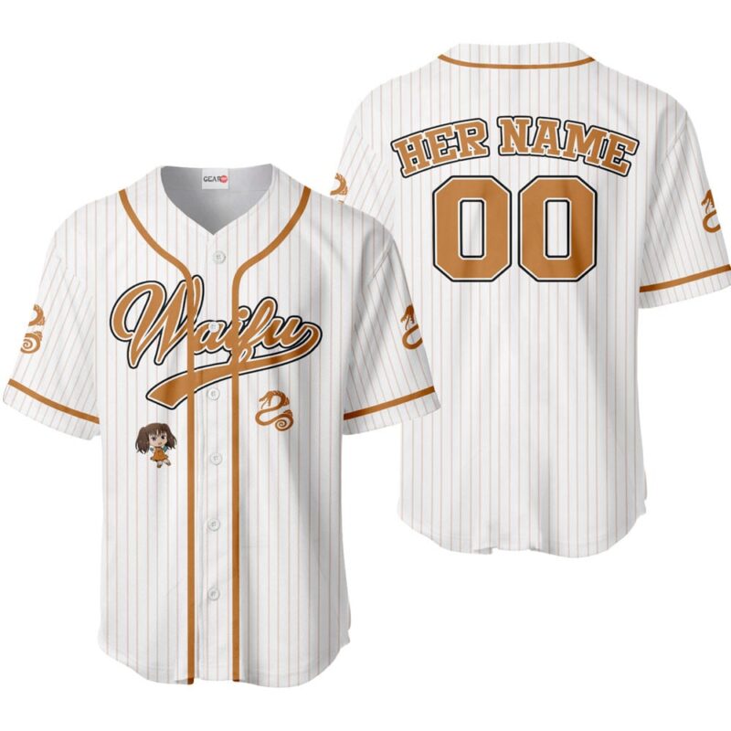 Diane Baseball Jersey - Waifu Personalized Edition