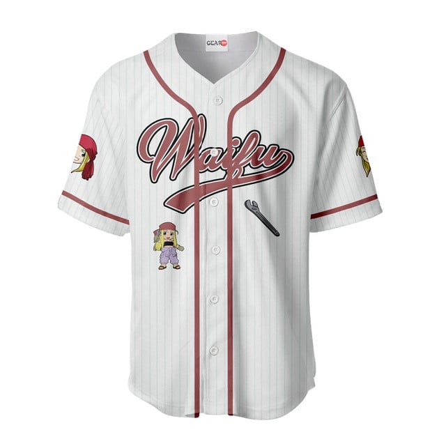 Winry Rockbell Baseball Jersey - Waifu Personalized Edition
