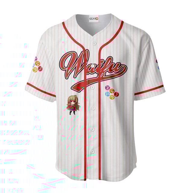 Taiga Aisaka Baseball Jersey - Waifu Personalized Edition