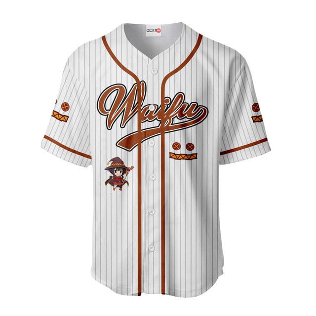 Megumin Baseball Jersey - Waifu Personalized Edition