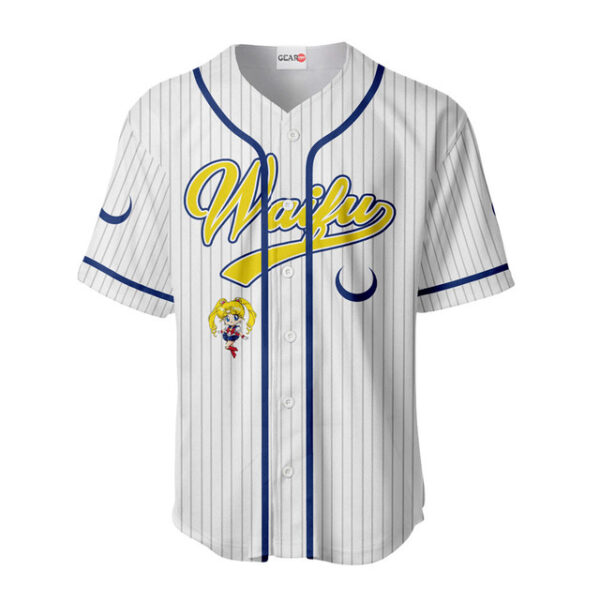 Usagi Moon Baseball Jersey - Waifu Personalized Edition