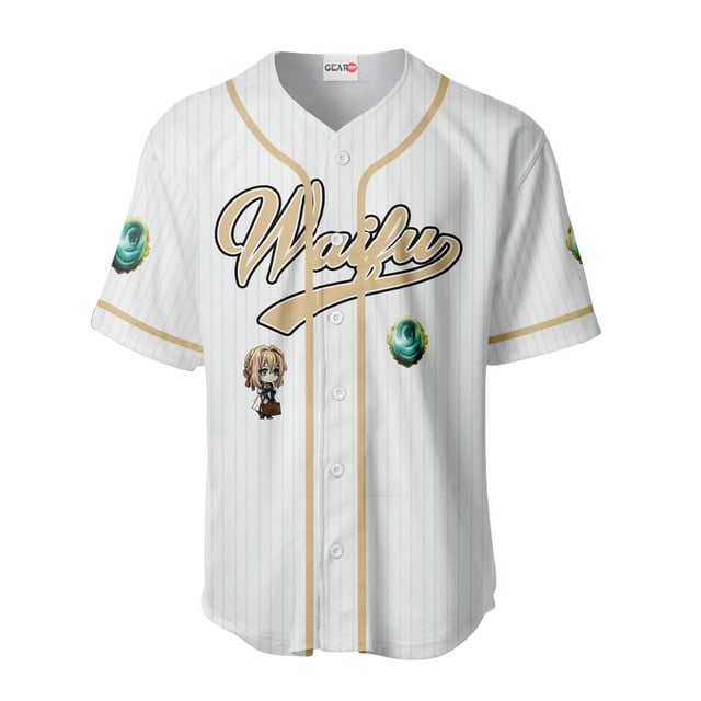 Violet Evergarden Baseball Jersey - Waifu Personalized Edition