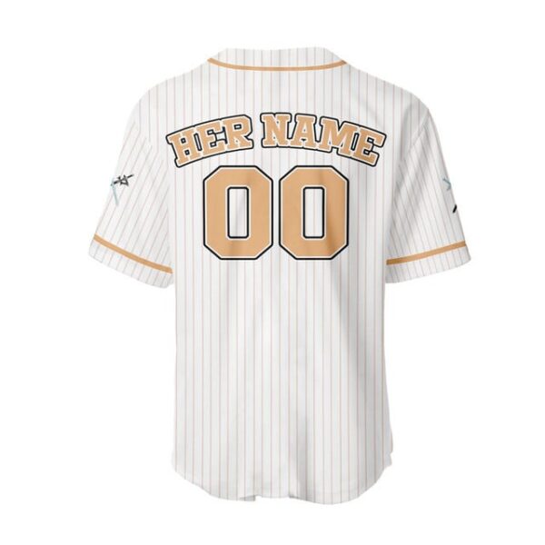 Asuna Baseball Jersey - Waifu Personalized Edition
