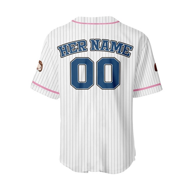 Ochako Uraraka Baseball Jersey - Waifu Personalized Edition
