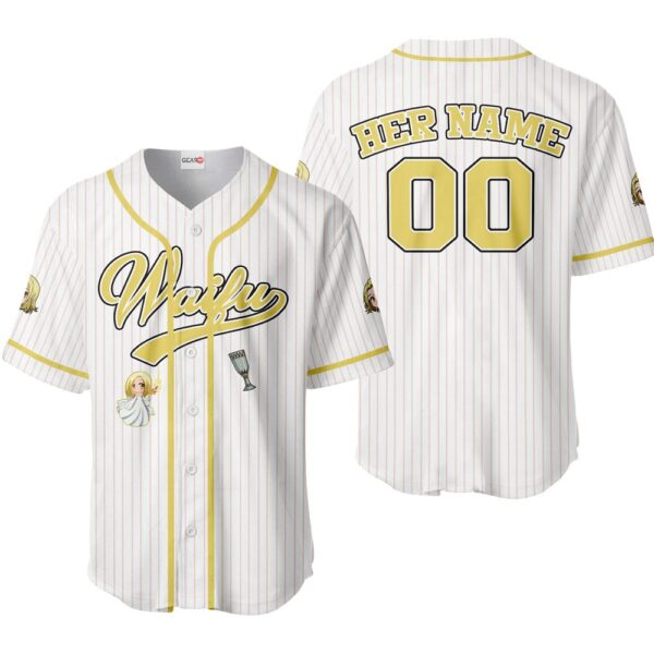 Elaine Baseball Jersey - Waifu Personalized Edition