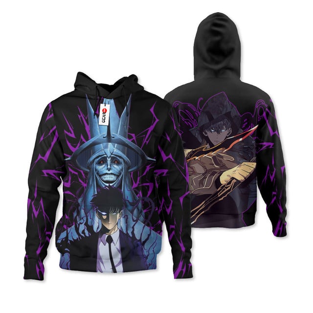 Sung JinWoo and Statue of God Premium Outerwear