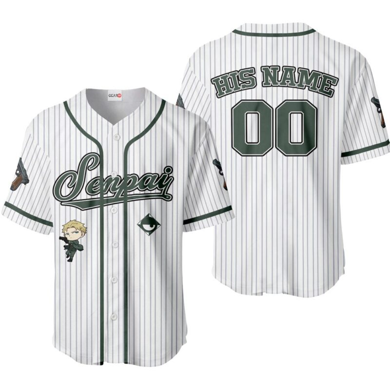 Loid Forger Baseball Jersey Senpai Personalized Edition