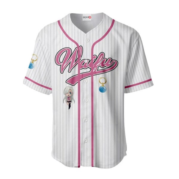 Elizabeth Liones Baseball Jersey - Waifu Personalized Edition