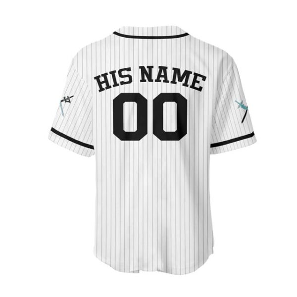 Kirito Baseball Jersey Senpai Personalized Edition
