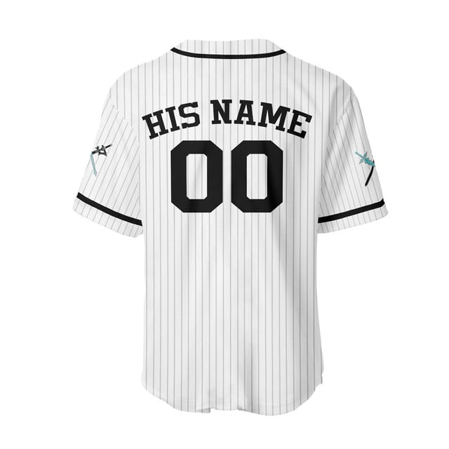 Kirito Baseball Jersey Senpai Personalized Edition