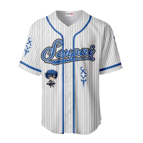 Jellal Fernandes Baseball Jersey Senpai Personalized Edition