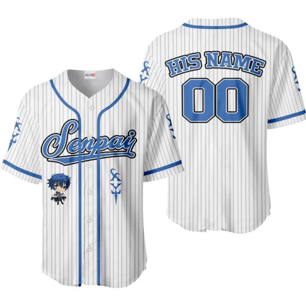 Jellal Fernandes Baseball Jersey Senpai Personalized Edition