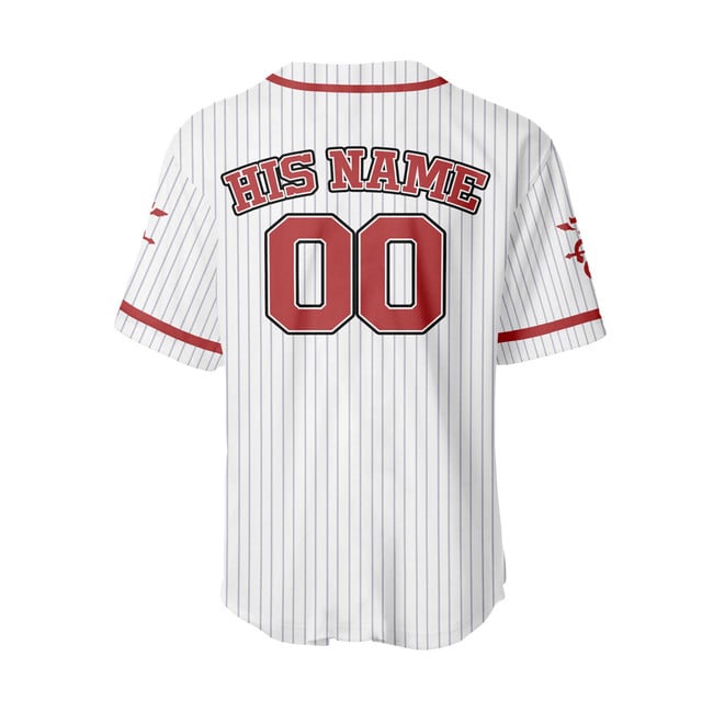 Edward Elric Baseball Jersey Senpai Personalized Edition