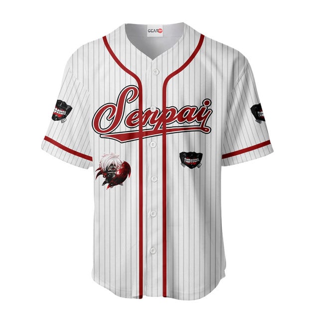 Ken Kaneki Baseball Jersey Senpai Personalized Edition