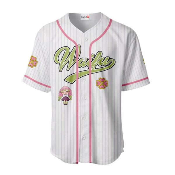 Mitsuri Kanroji Baseball Jersey - Waifu Personalized Edition