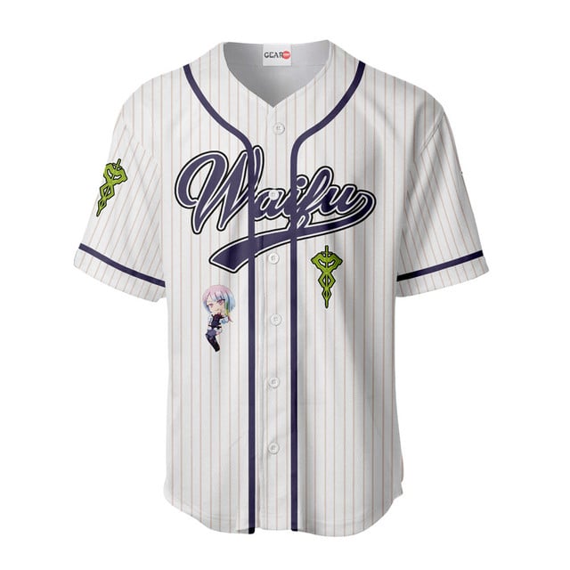 Lucy Kushinada Baseball Jersey - Waifu Personalized Edition