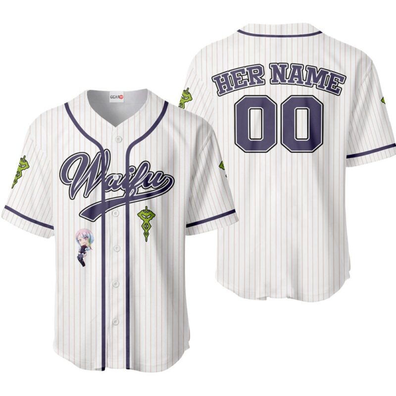 Lucy Kushinada Baseball Jersey - Waifu Personalized Edition