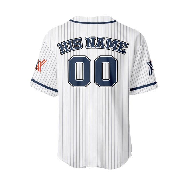 Hiro Code 016 Baseball Jersey Senpai Personalized Edition