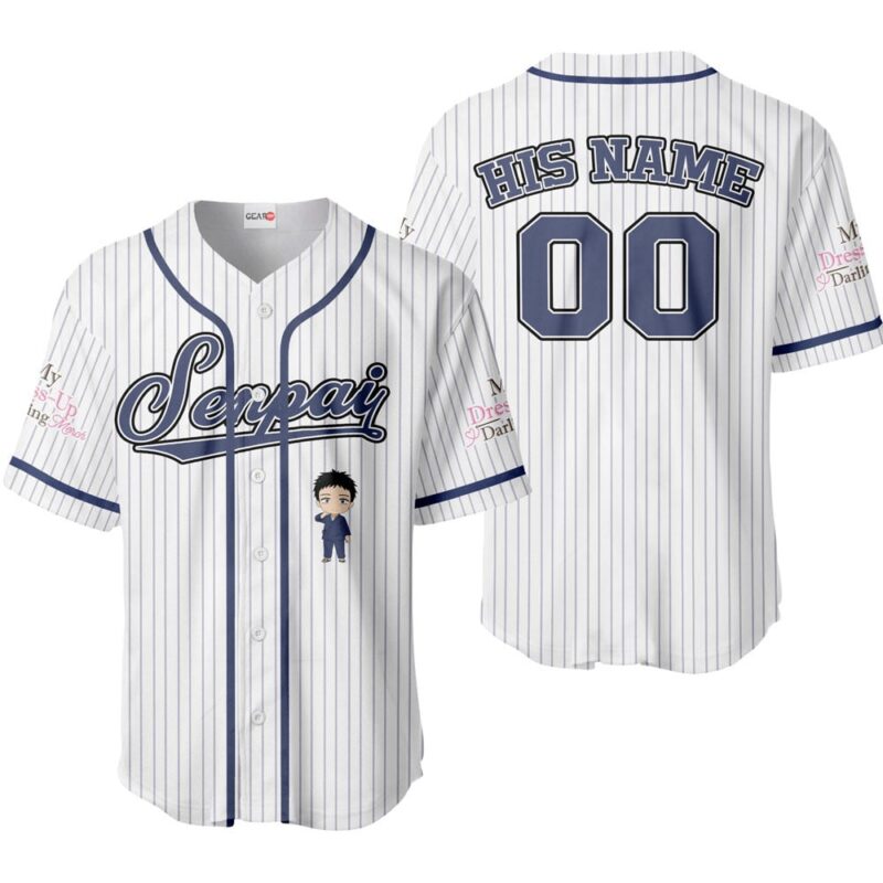 Wakana Gojo Baseball Jersey Senpai Personalized Edition